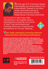 5 DVD SET No Holds Barred Vale Tudo - Francisco Bueno MMA attacks sweeps defense